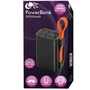 Leotec LEPOW100W30K - PowerBank Batería Externa 30000mAh 100W PD, 4 Puertos (2 USB-C + 2 USB-A) para Portátiles, con Pantalla LCD y Cable Incluido